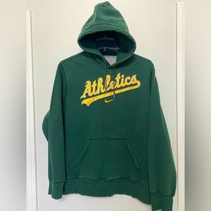Oakland Athletics A’s Green Nike hoodie XXL Baseball MLB sports